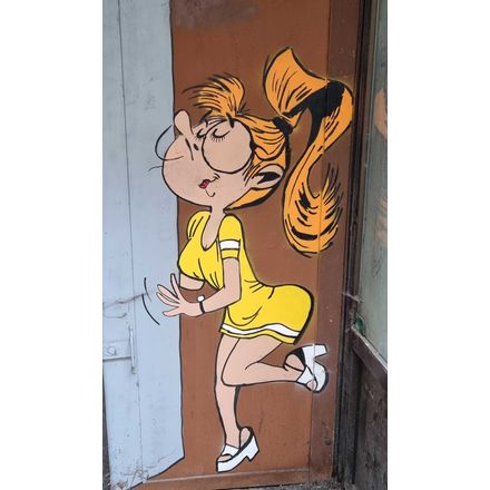Mademoiselle Jeanne france-clermont-ferrand-graffiti