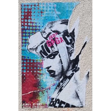 Lady gaga france-clermont-ferrand-sticking