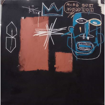 King og Egypt- J.M.Basquiat netherlands-rotterdam-graffiti