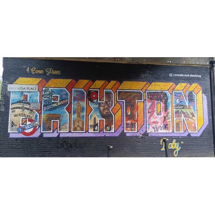 Come from Brixton  united-kingdom-england-graffiti