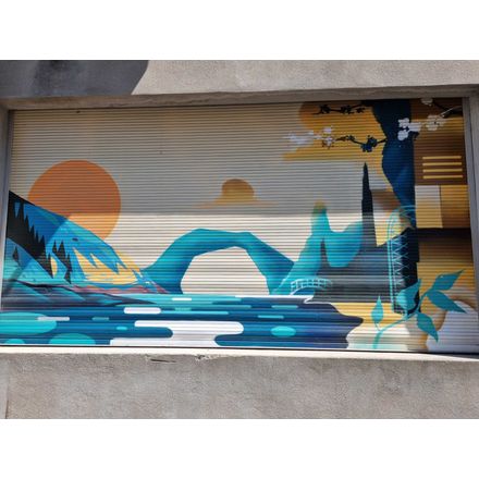  france-vallon-pont-d-arc-graffiti