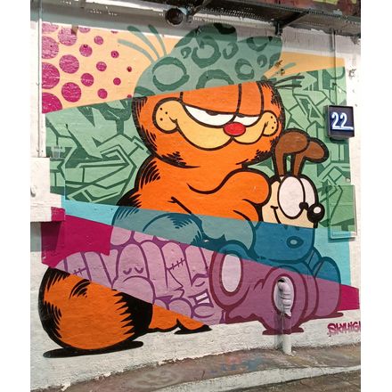 Garfield  united-kingdom-england-graffiti