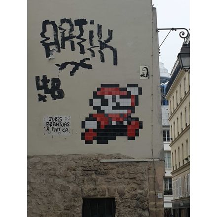 Mario france-paris-mosaic