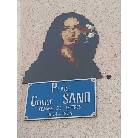 George sand france-bourges-mosaic