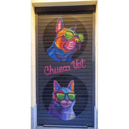 Chueca vet spain-madrid-graffiti