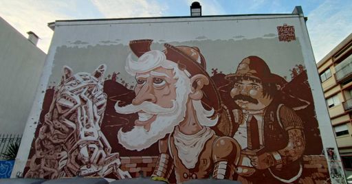 Dom Quixote & Sancho Pança