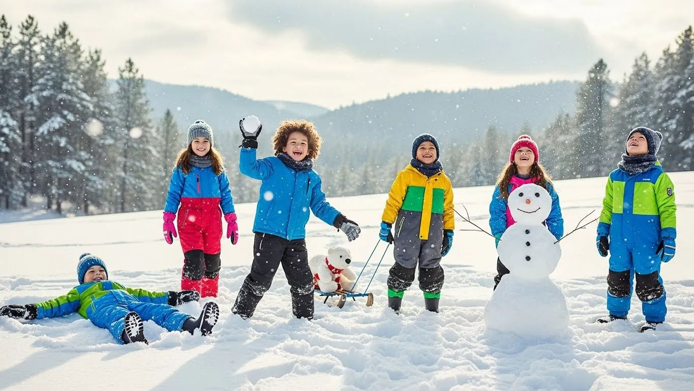 Childrens Snow Clothes: Playful Designs for Kids