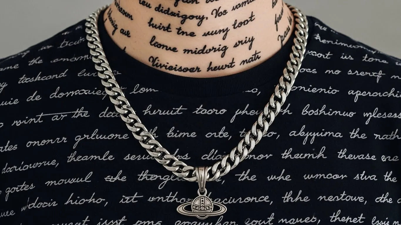 mens necklace vivienne westwood