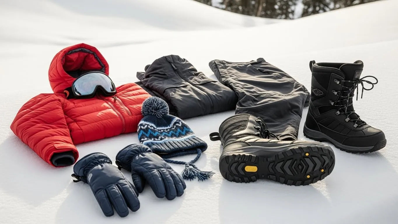 snow wear clothes