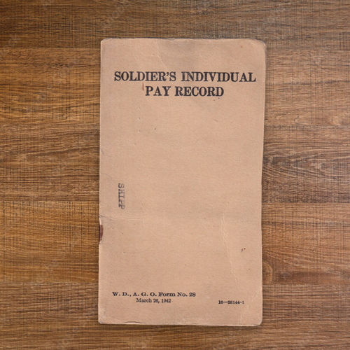 Soldier's Individual Pay Record