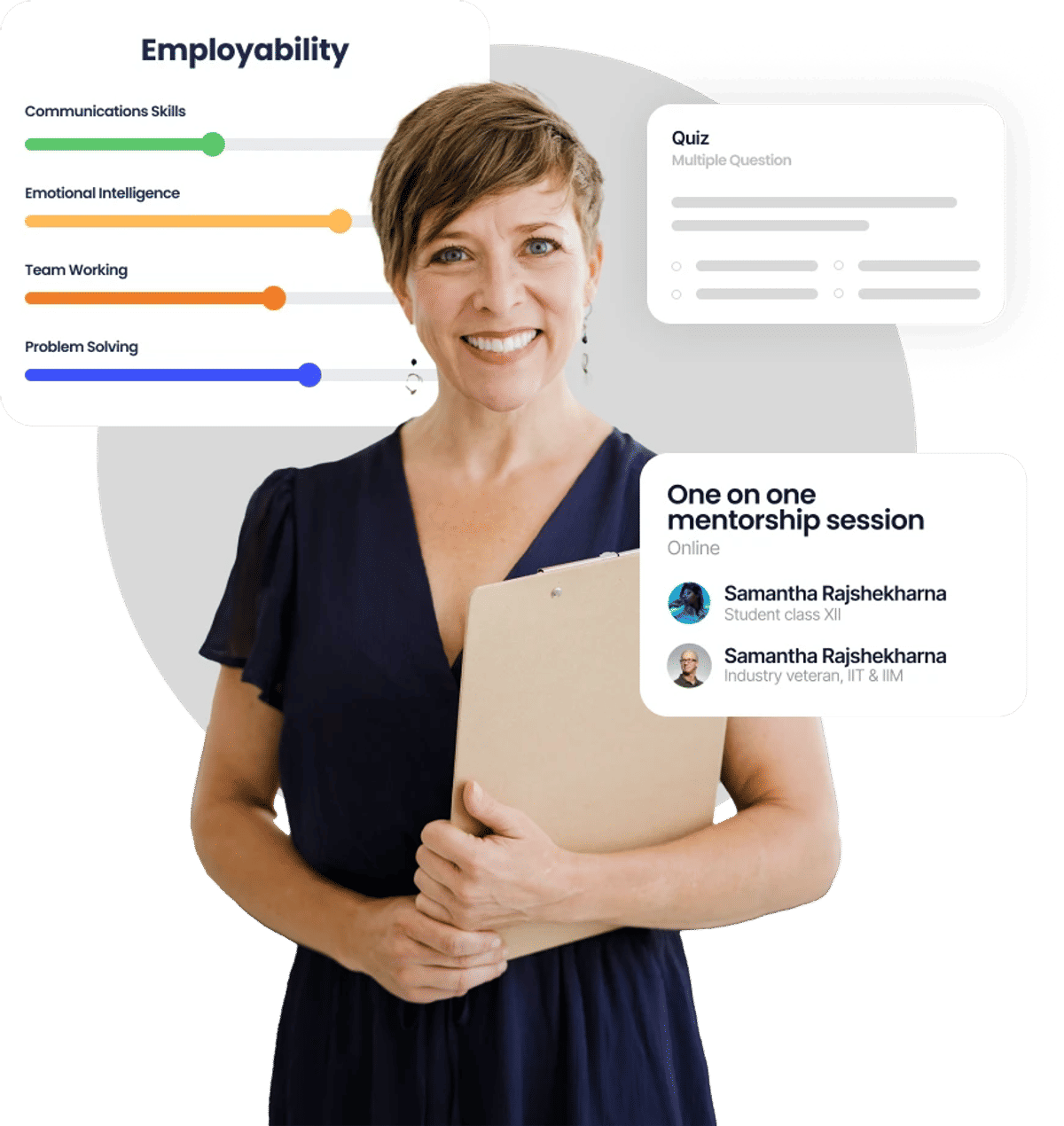 Students building their career portfolio with Stride Launchpad