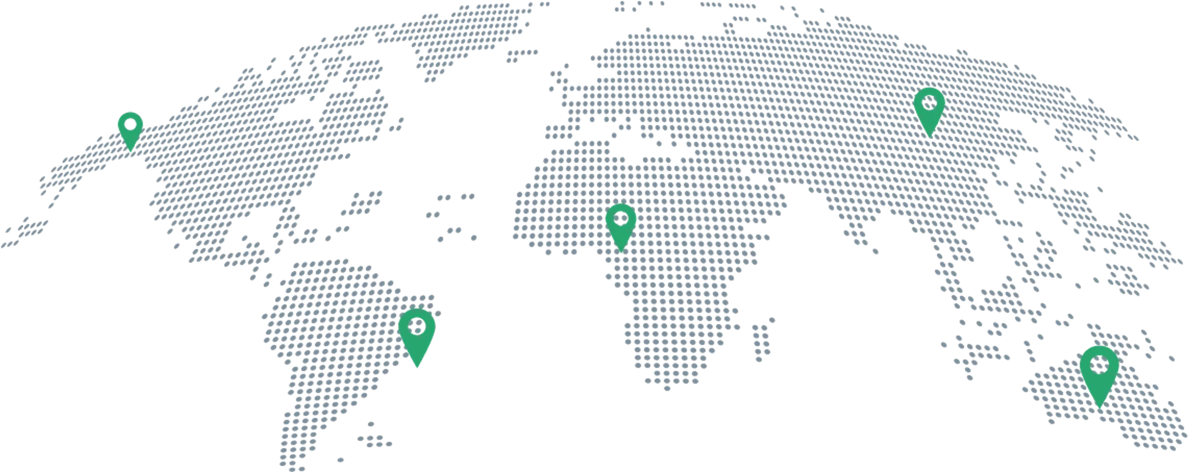 Global reach map