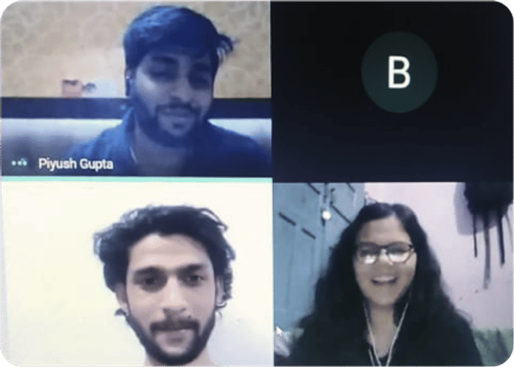 Online mentorship session