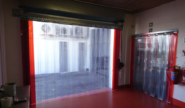 What is PVC strip curtains Beautiful sample of what pvc strip curtains are