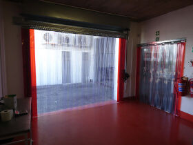 Strip curtains