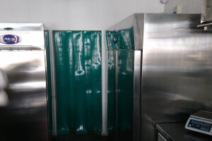 Restaurant PVC curtains Opaque strip curtain for restaurant