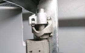 Top hinge impact traffic doors Industrial swing doors top hinge
