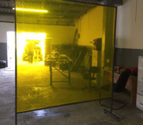 Welding screen yellow welding curtain