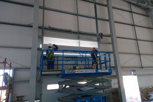 Industrial sectional door Industrial sectional door