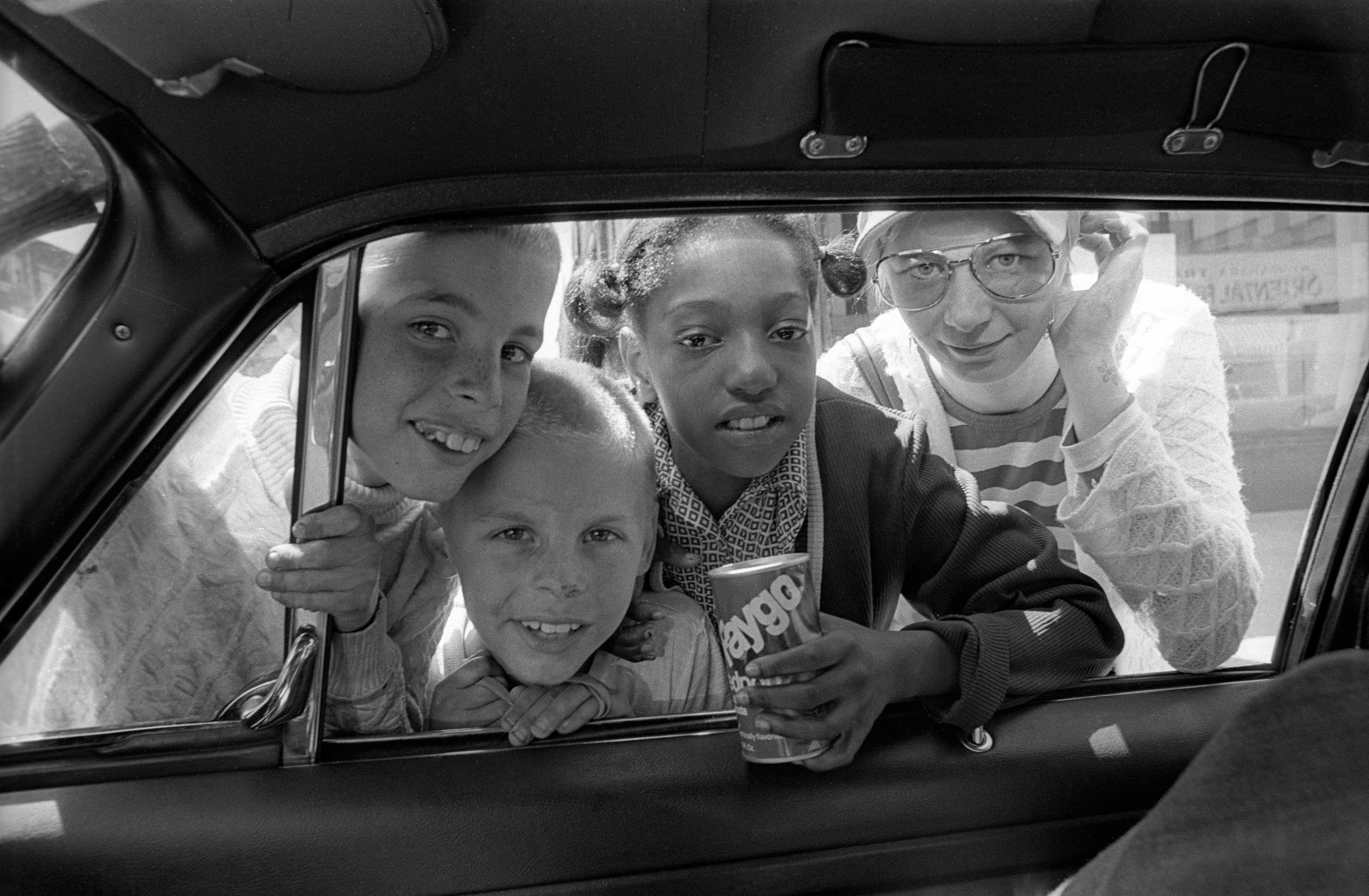 Faygo Car Window Kids by Roger J. Martin