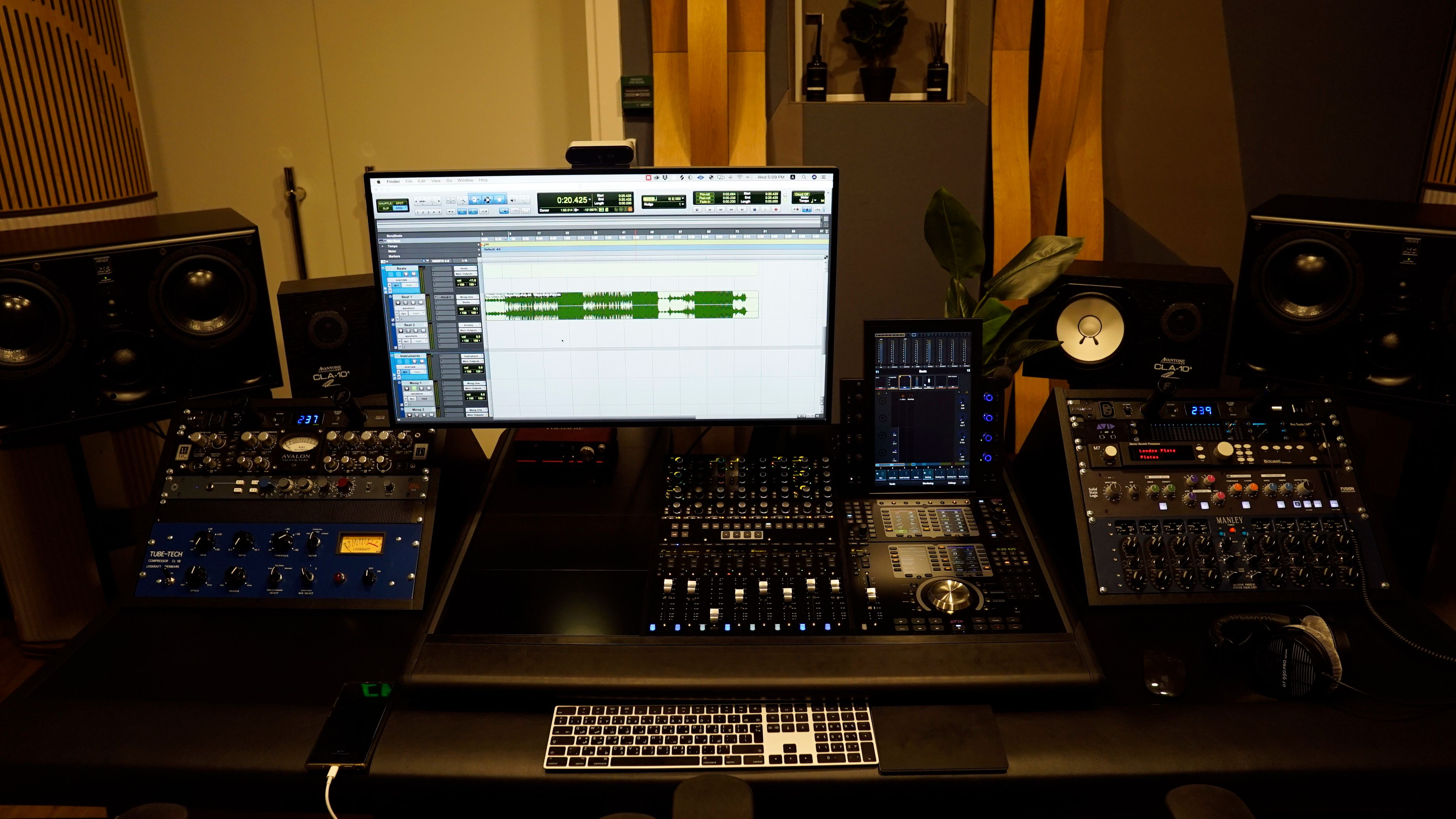 Studio A - Recording Setup