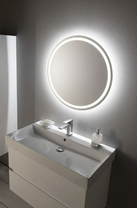 ZRCADLO NYX LED podsv.prům.67cm