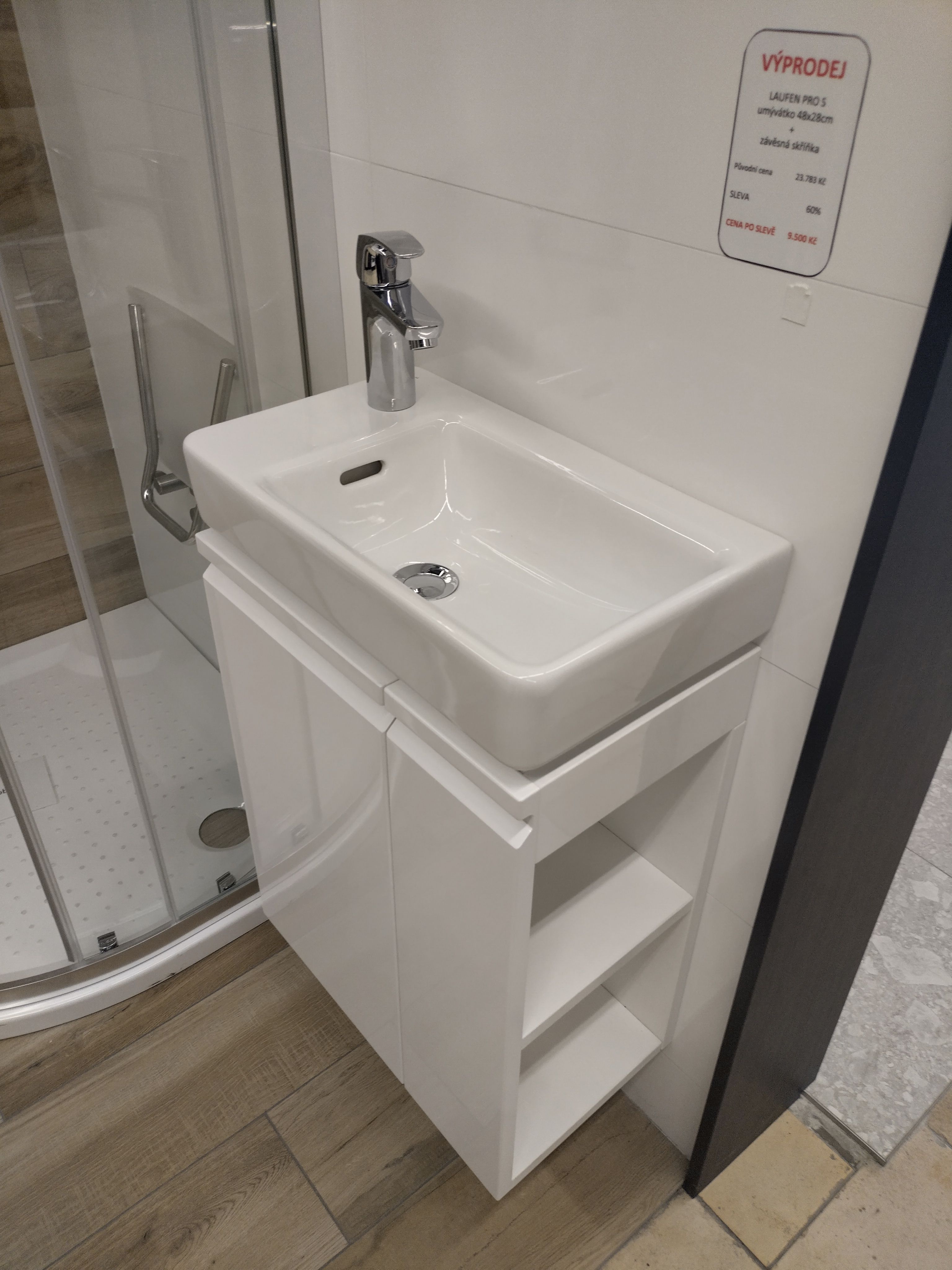 Laufen PRO S umývátko 48x28 se skříňkou — náhled 2