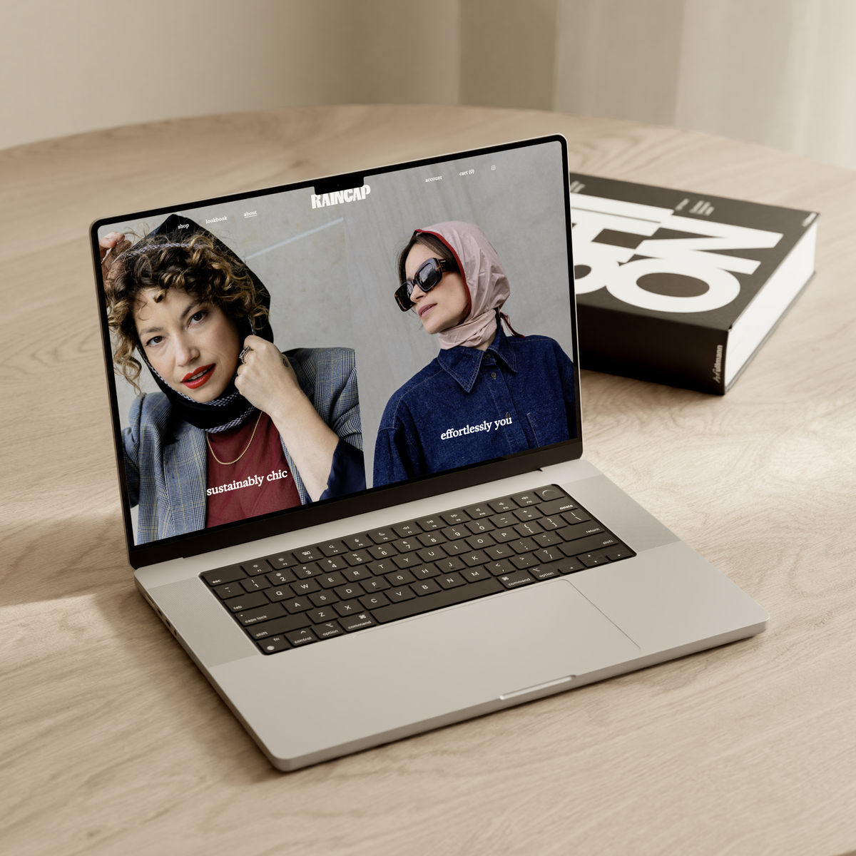 raincap case mockup