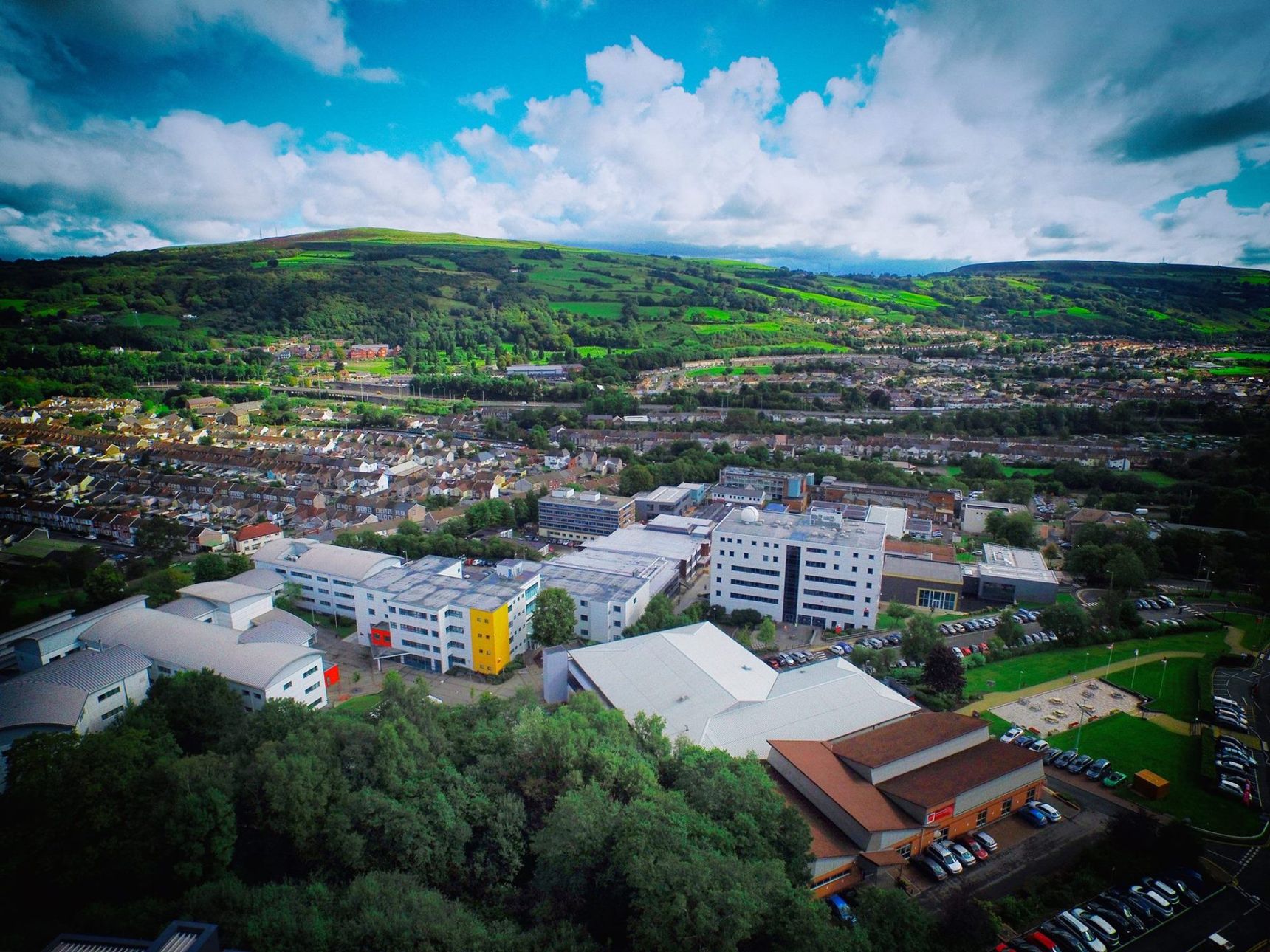 University of South Wales est située au Pays de Galles