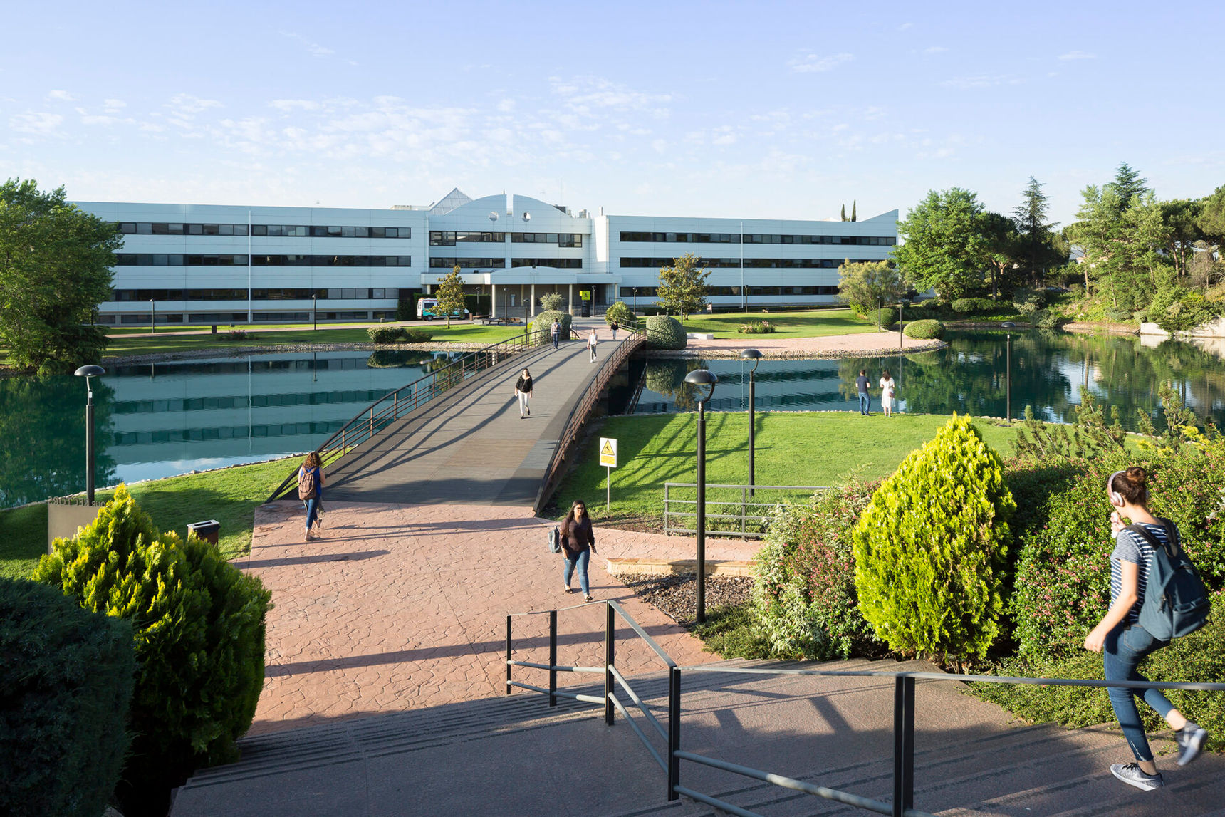 Photo du campus d'Universidad Europea qui dispose de plusieurs campus en Espagne