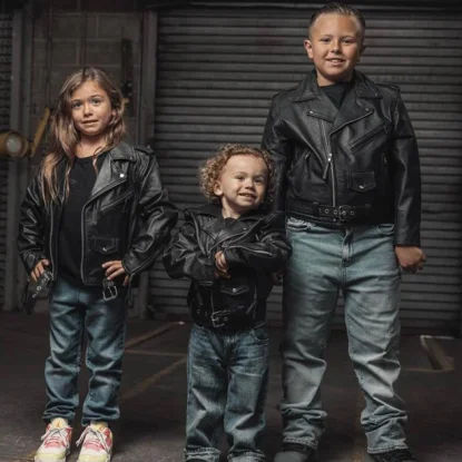 Kids’ Leather Jackets – Stylish & Durable Outerwear