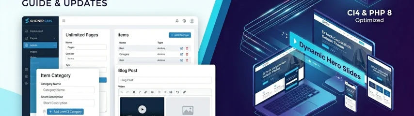 Introducing SHONiR CMS – Unlimited Power, Open Source Freedom & Modern Web Control
