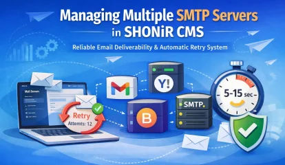 Mastering Mail Servers in Shonir CMS: A Guide to SMTP & Relay Features