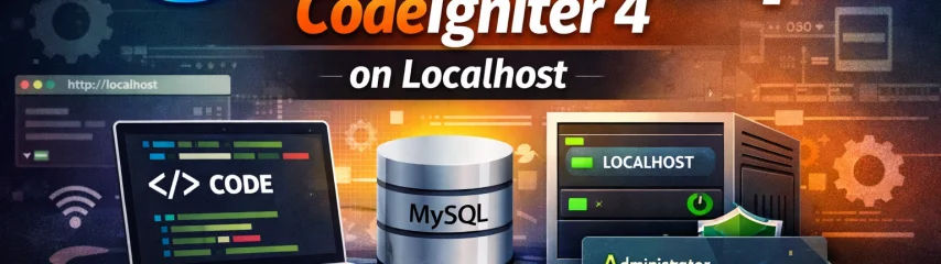 Configure SHONiR CMS with CodeIgniter 4 on Localhost – Complete Installation Guide