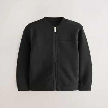 Kids’ Black Smart Bomber Jacket