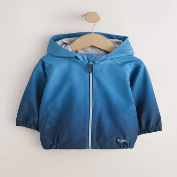 Kids’ Ombre Blue Waterproof Cagoule Jacket