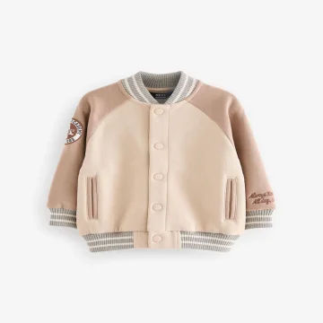 Kids’ StoneGrey Jersey Bomber Jacket