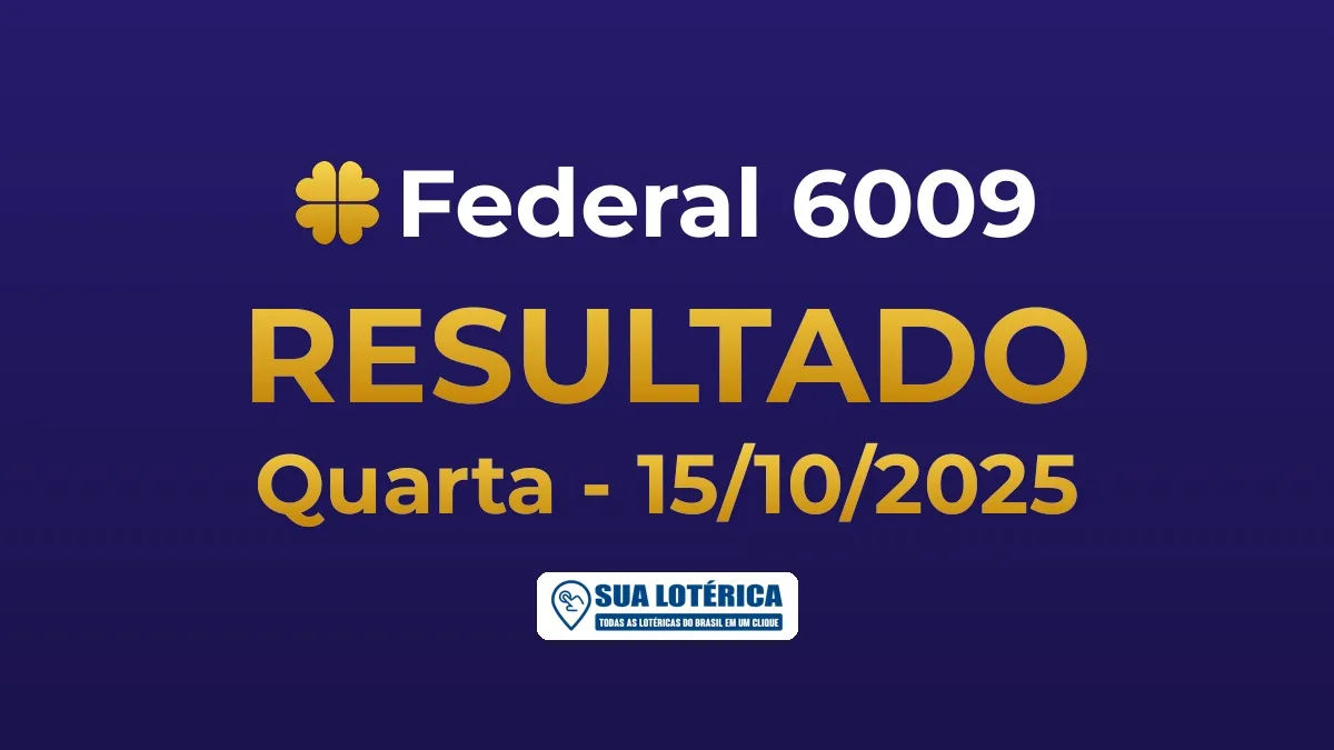 Resultado da Federal 6009