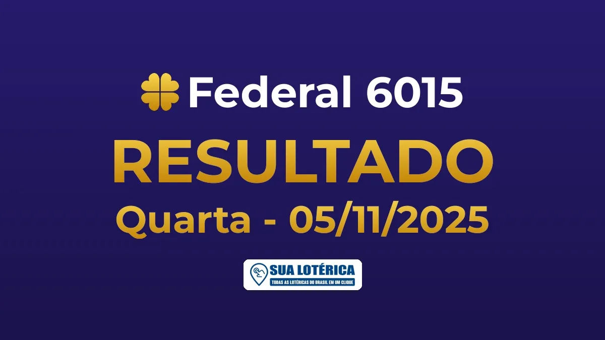 Resultado da Federal 6015
