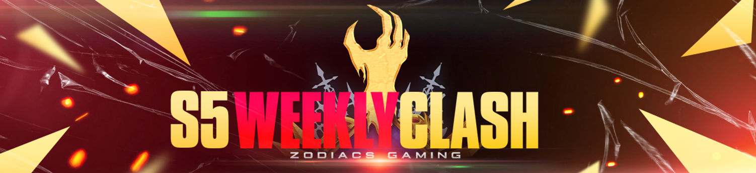 🇵🇭 ZODIACS GAMING WEEKLY CLASH | ZG x COLISEUM | 💰PHP 4000 | CLASH SERIES 5