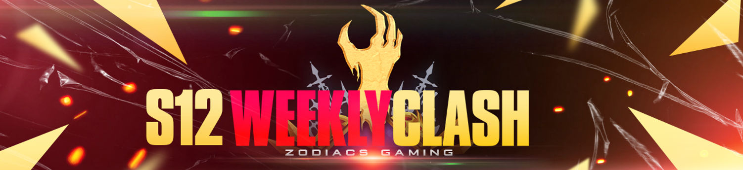 🇵🇭 ZODIACS GAMING WEEKLY CLASH | ZG x COLISEUM | 💰PHP 4000 | CLASH SERIES 12