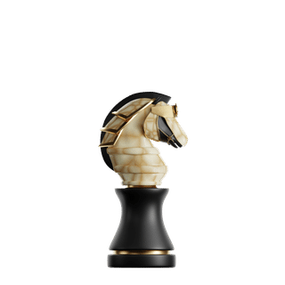 Ivory Polished Knight