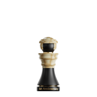 Ivory Rough Pawn