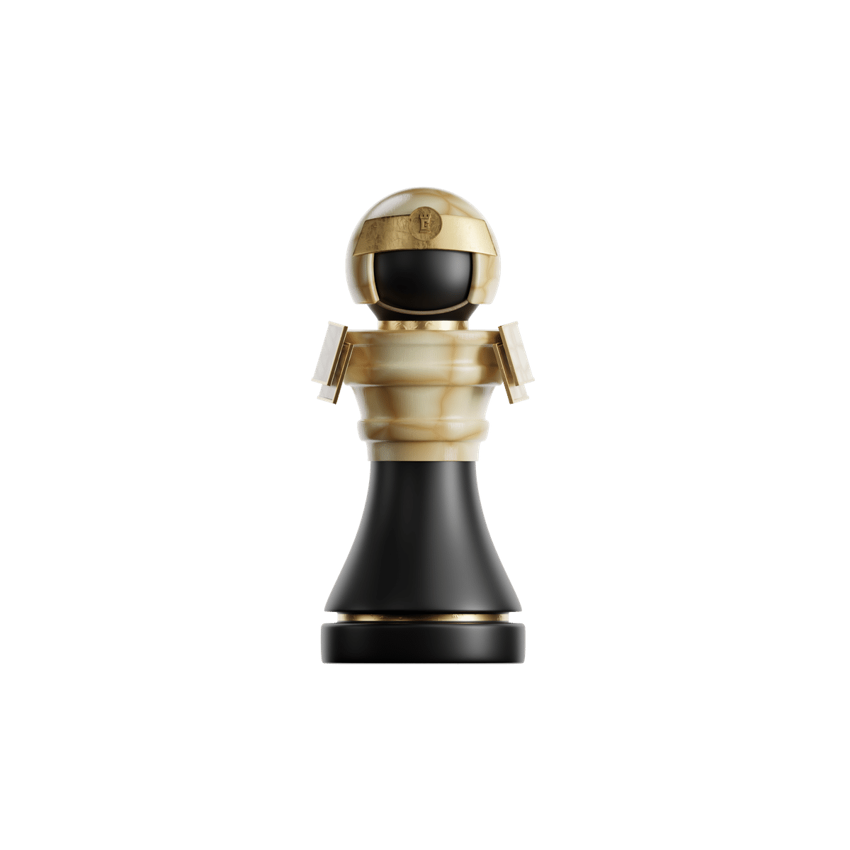 Ivory Polished Pawn