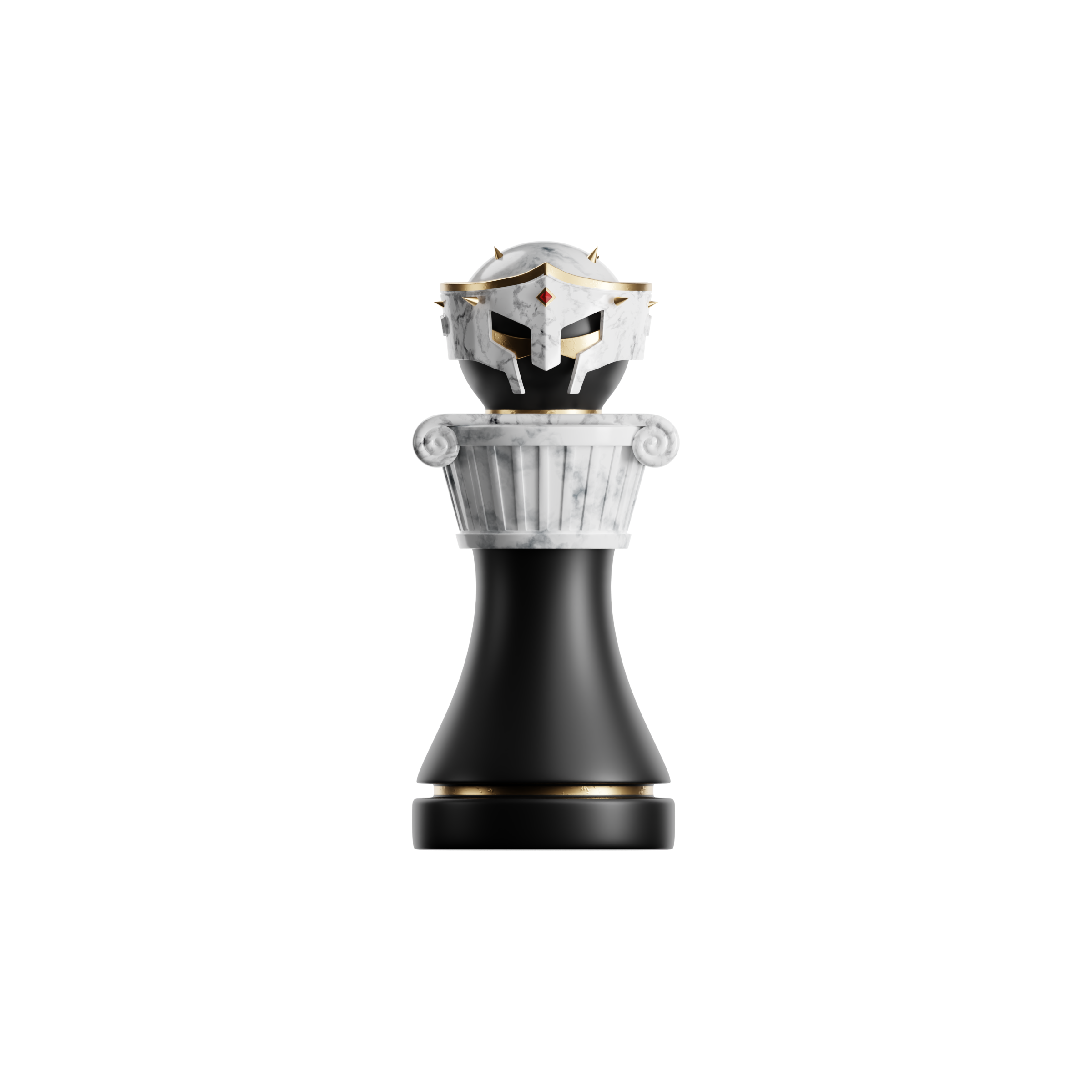 Marble Polished Pawn