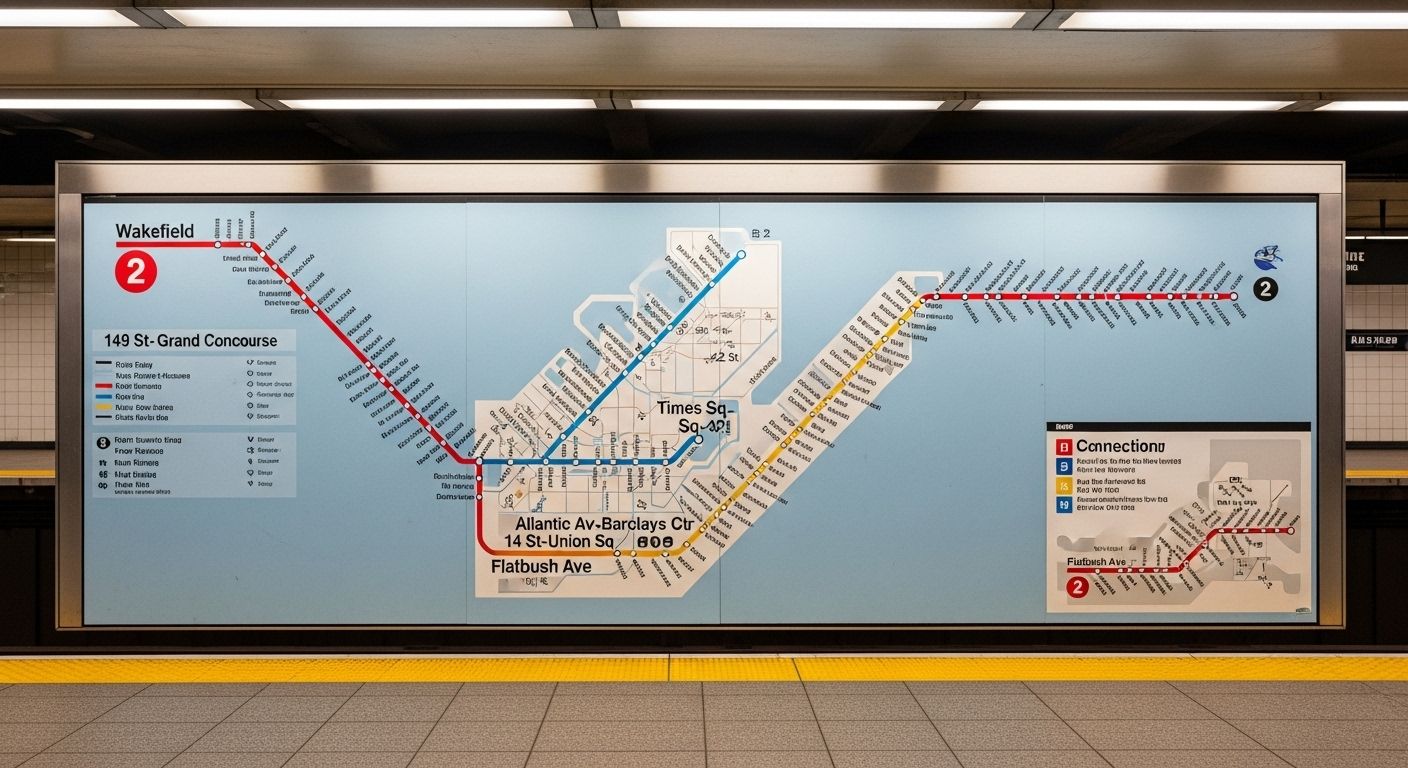 2 subway map
