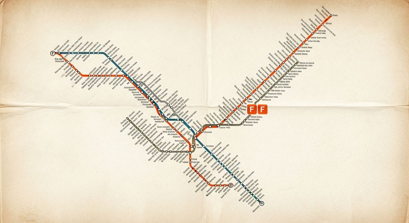 f train subway map