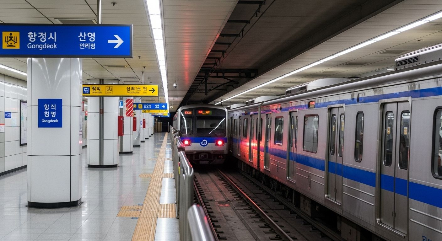 gongdeok subway station