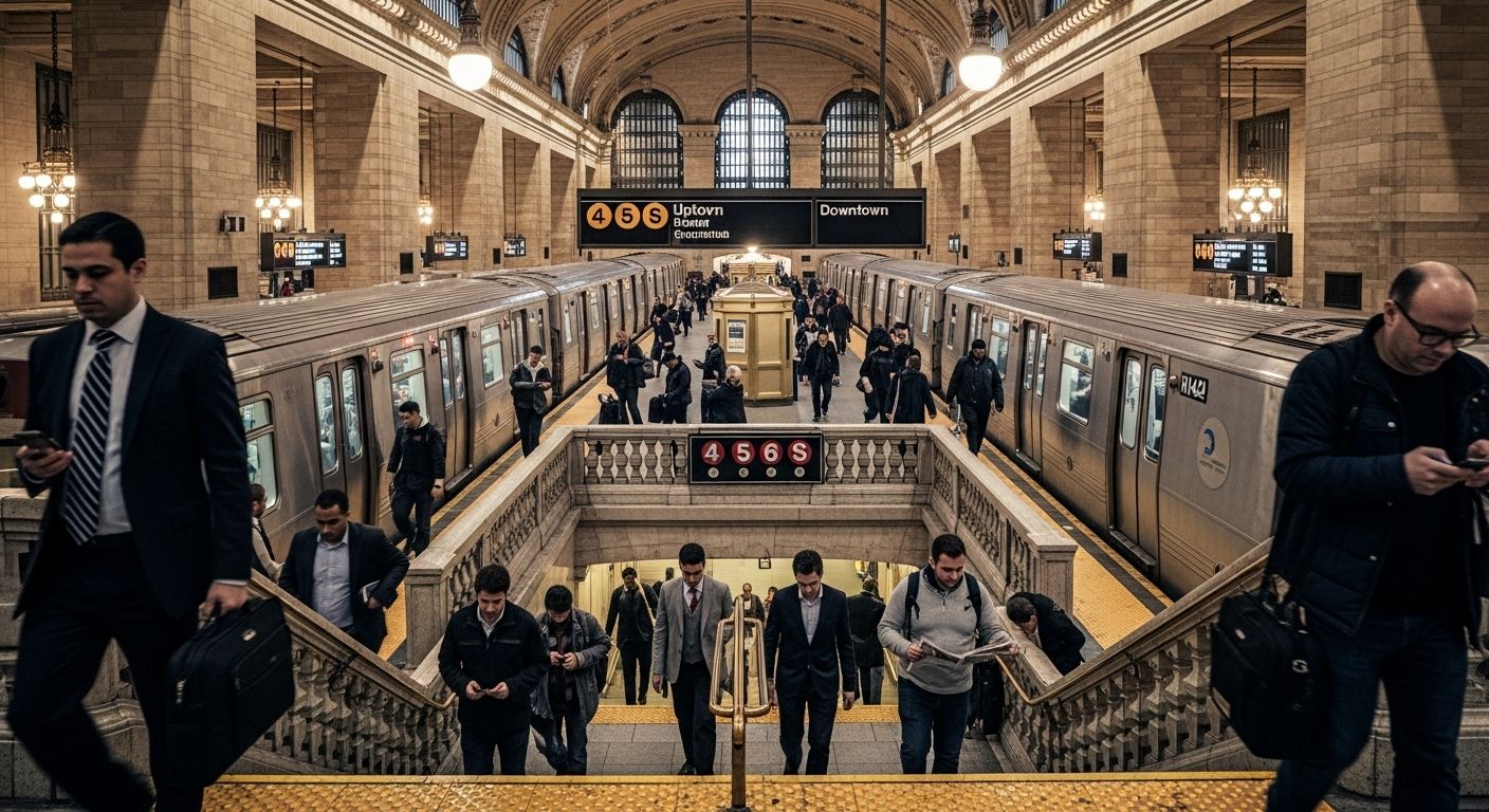 Grand Central Station Subway Lines Connect NYC