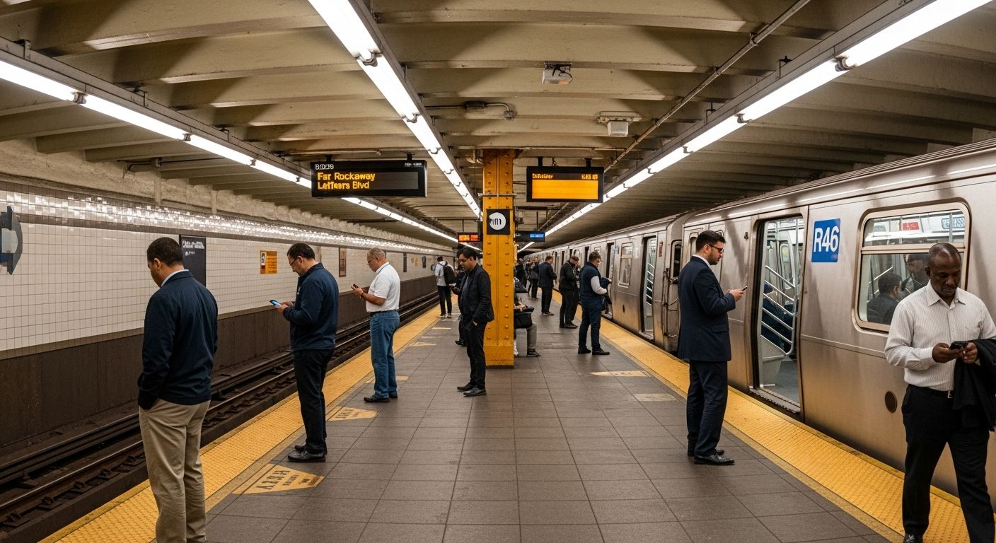 Howard Beach JFK Subway Station Links Flights